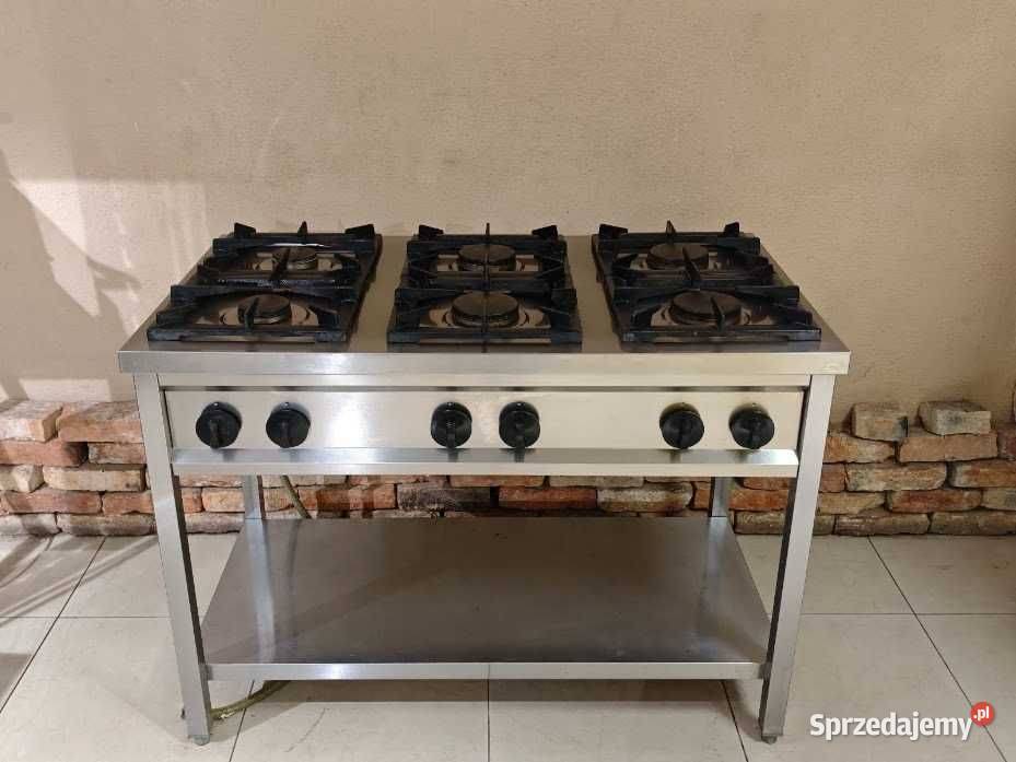 Kuchnia gazowa RedFox SPB70120 6 palników 36Kw Gastronomia Góra