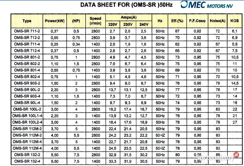 UDOSTĘPNIJ OBSERWUJ SILNIK ELEKTRYCZNY 3kW Czarnylas