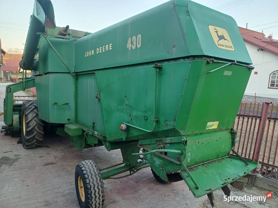 Sprzedam kombajn john deere 430 małopolskie Uszew