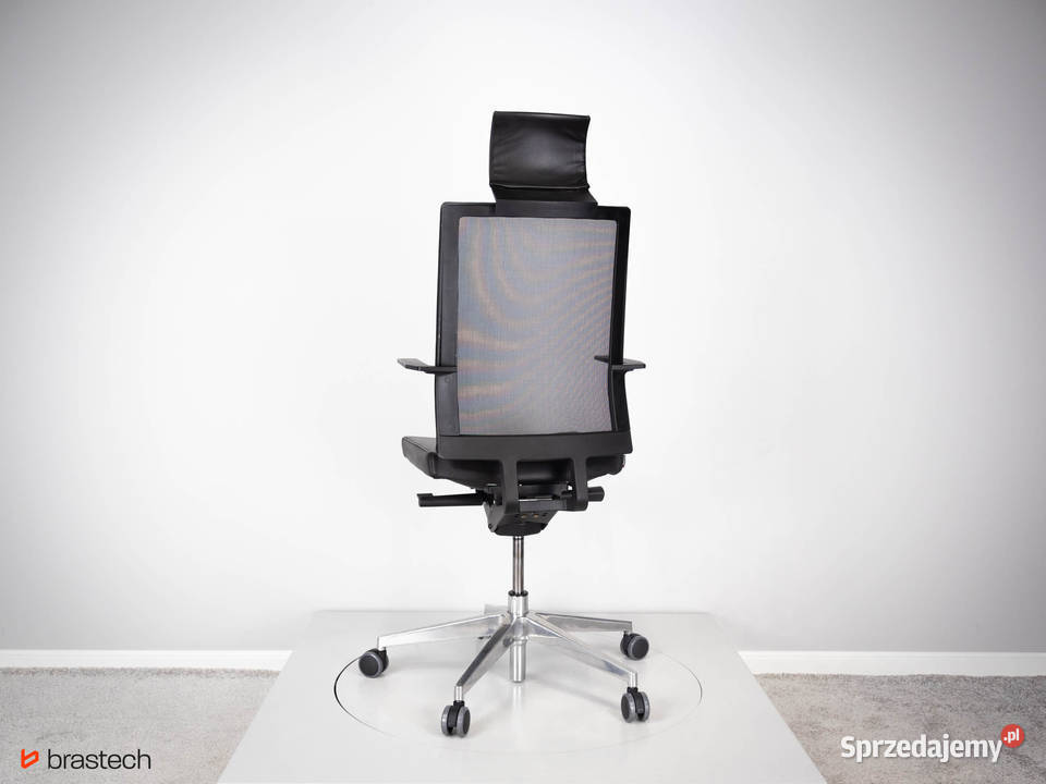 Fotel biurowy Sinetica Blue Executive Leather Sątoczno