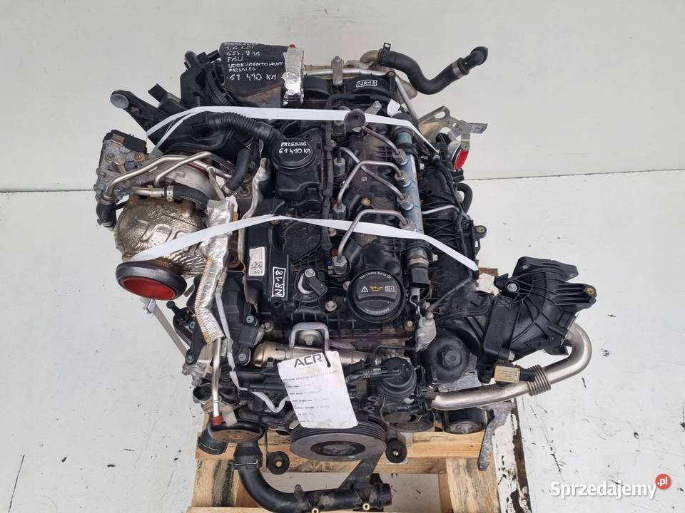 SILNIK Mercedes C205 W205 A205 16 CDI 160 Rudka