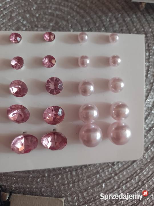 ASOS Bogato zdobione kolczyki 10 parę kolczyków Kraków sprzedam