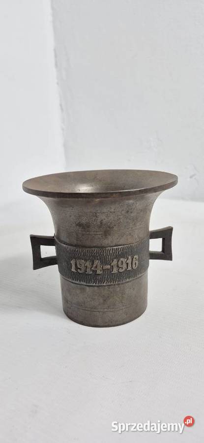 Antyczny Moździerz Patriotyczny 19141916 I Wojna Biłgoraj sprzedam