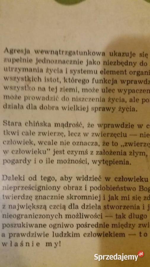 Lorenz książki Tak zwane zło unikatowe prezenty Warszawa