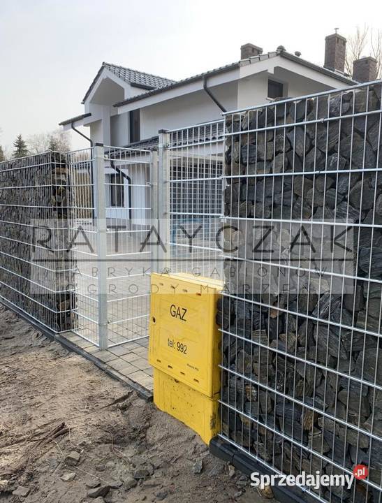 Słupek gabionowy 160 gotowy do montażu 5 lat ocynk Gdańsk