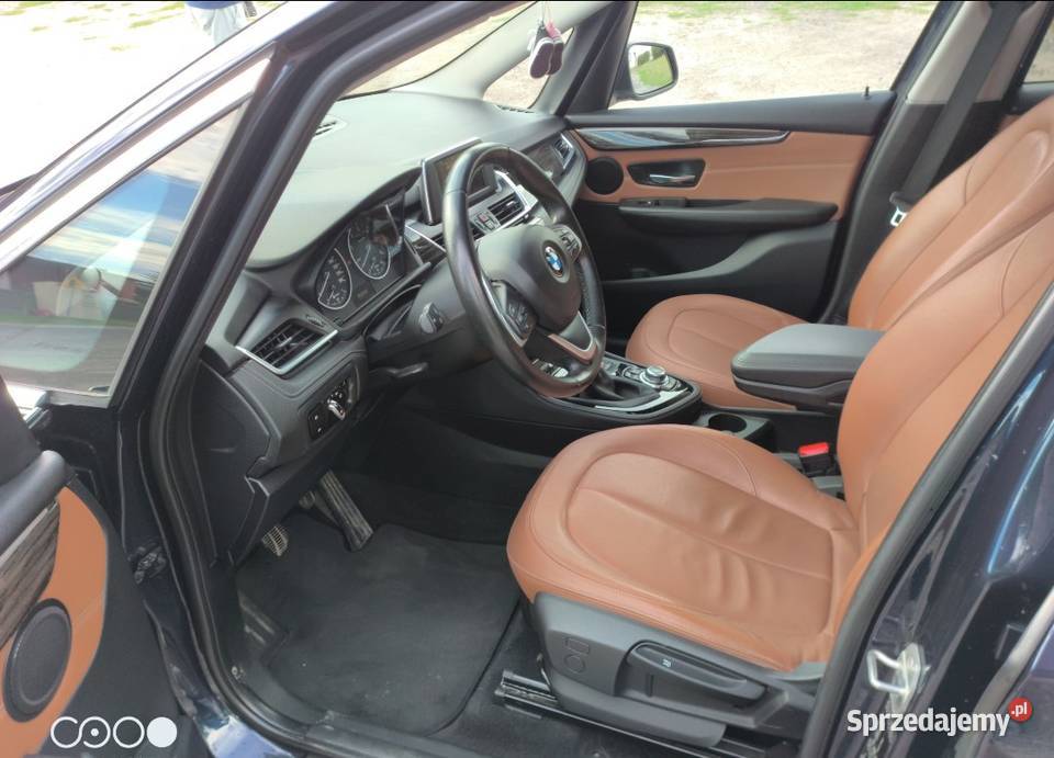 BMW seria 2 gran tourer 216D 2016r kupiony w Polsce Ołobok