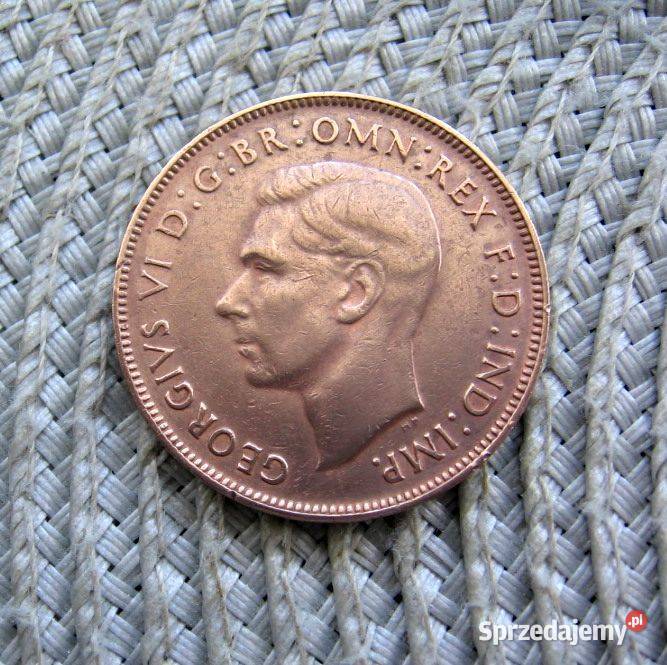 Australia 1 Penny 1940r Kalisz sprzedam