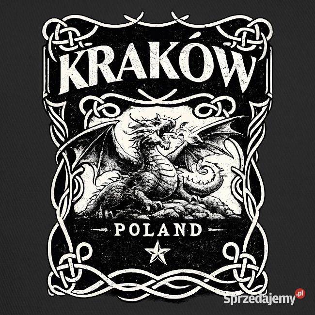 Czapka truckerka Kraków Smok średniowieczna