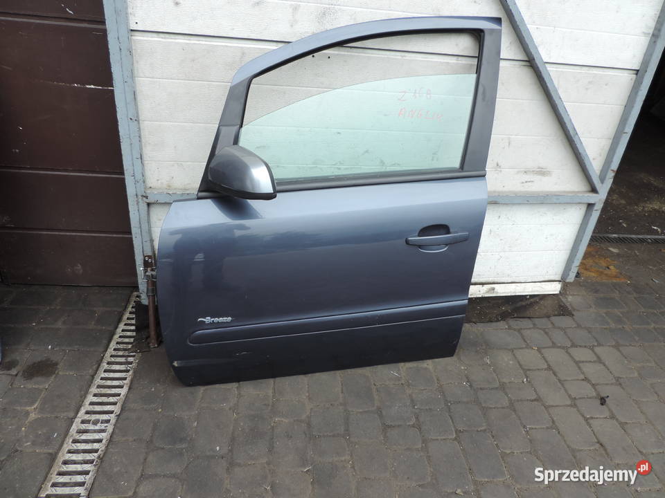 DRZWI LEWY PRZÓD OPEL ZAFIRA B Z168