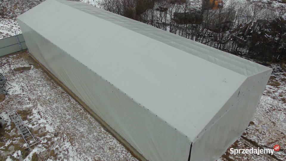 Producent hal namiotowych magazyn PVC 680 gm Olsztyn