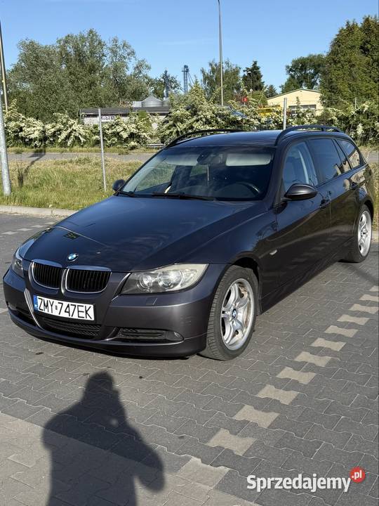BMW E91 320d 163 Automat 2005r isofix Samochody osobowe zachodniopomorskie Myślibórz