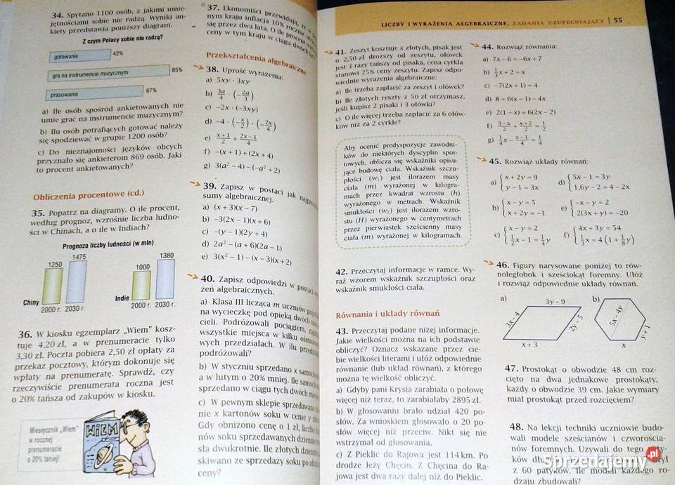 Matematyka 3 Podręcznik Małgorzata Dobrowolska lubelskie Chełm