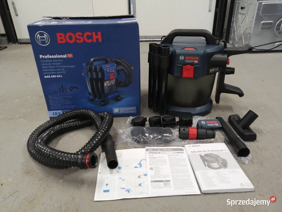 Odkurzacz przemysłowy akumulatorowy Bosch GAS Narzędzia