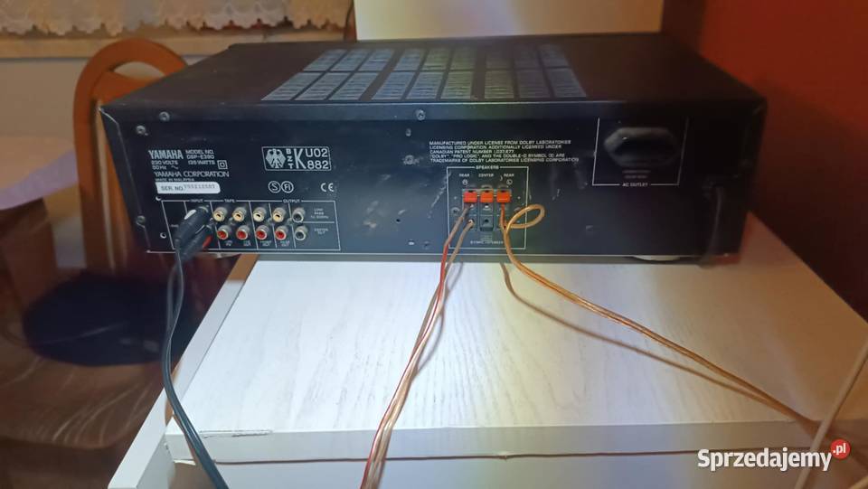 Procesor dźwięku Yamaha DSPE390 czarny sprzedam