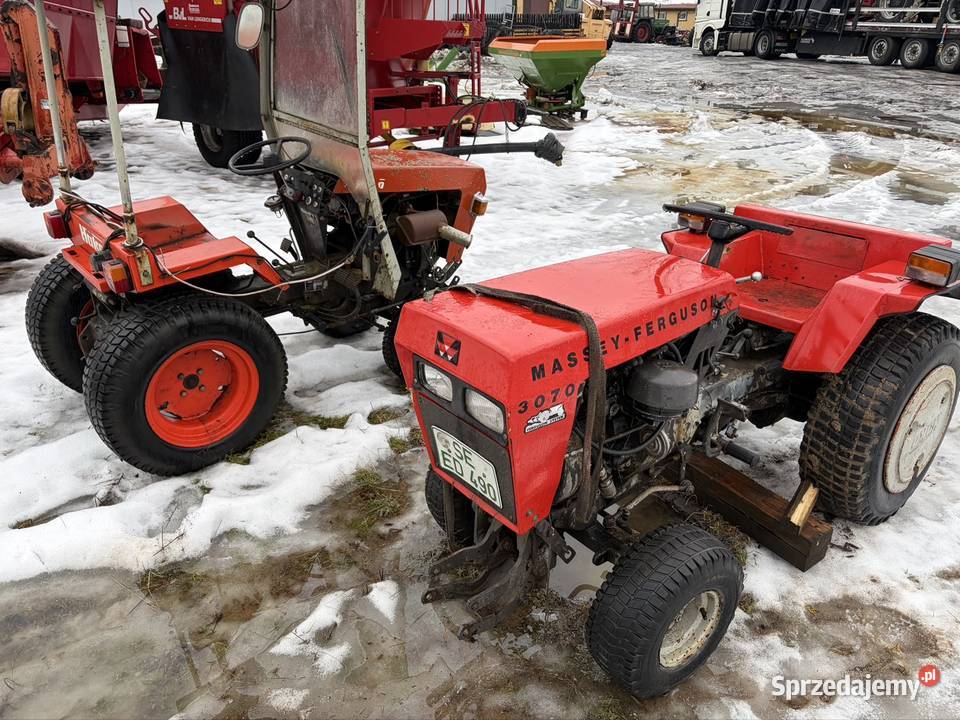 Mini traktor traktorek Hako dwie sztuki Traktorki