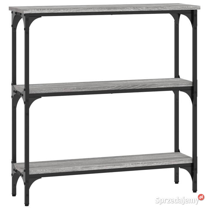 Stolik konsolowy szary dąb sonoma 75x225x75 Warszawa