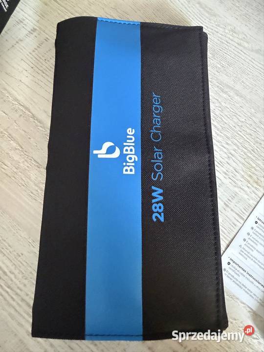 BigBlue 28W Panel Solarny USBC USBA Składany sprzedam