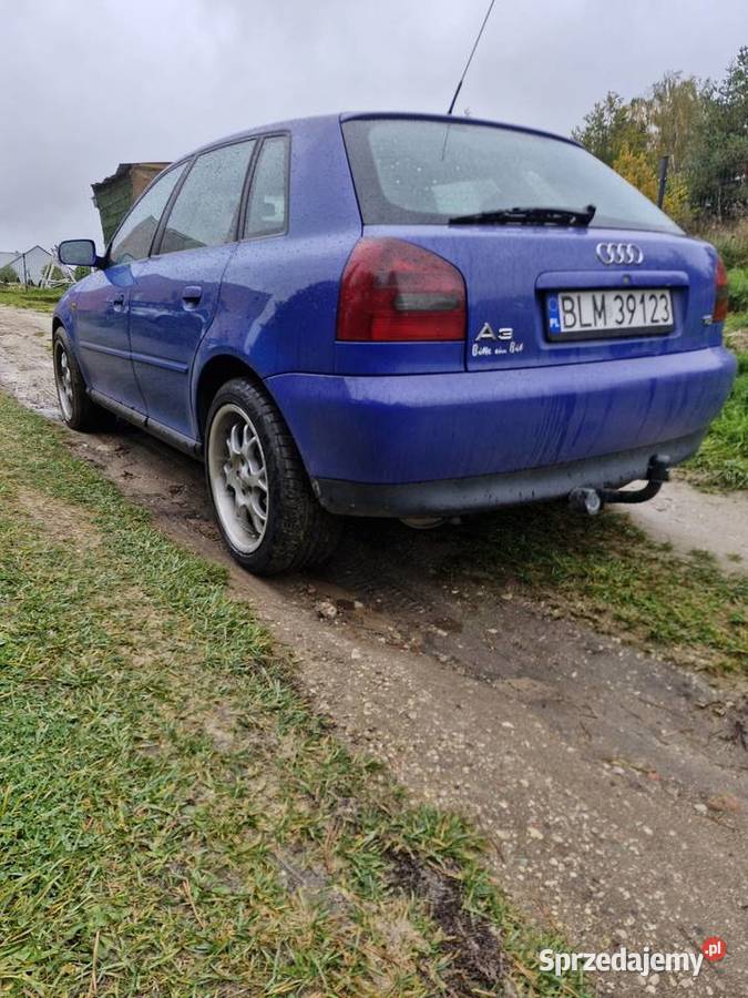Audi A3 niebieska Łomża