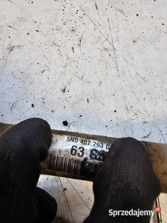 PÓŁOŚ LEWY PRZÓD AUDI Q3 8U 20 TDI 5N0407763G Półosie Układ napędowy śląskie Przystajń