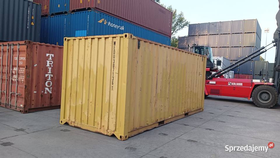 Kontener morski 20 DV 6 metrowy sprawny Pewny mazowieckie Sochaczew