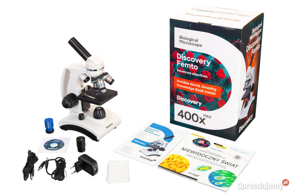 Mikroskop cyfrowy Discovery Femto Polar z Warszawa sprzedam