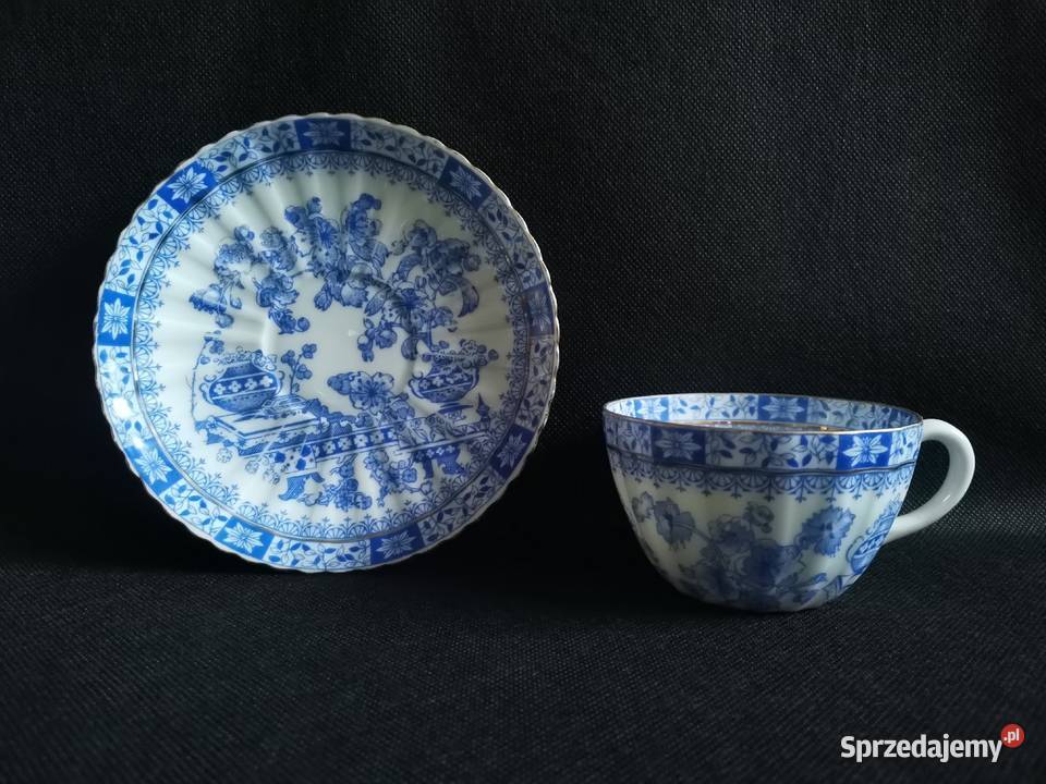 Stara przedwojenna filiżanka Echt China Blau śląskie Katowice sprzedam