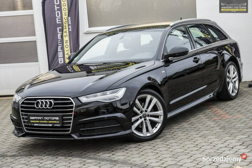Audi A6 SLINE Full Ledy Kamera cofania Duża Navi
