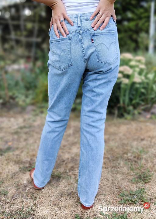 Jasne spodnie jeansy Levi Strauss 1231 L 40 Spodnie Szczecin