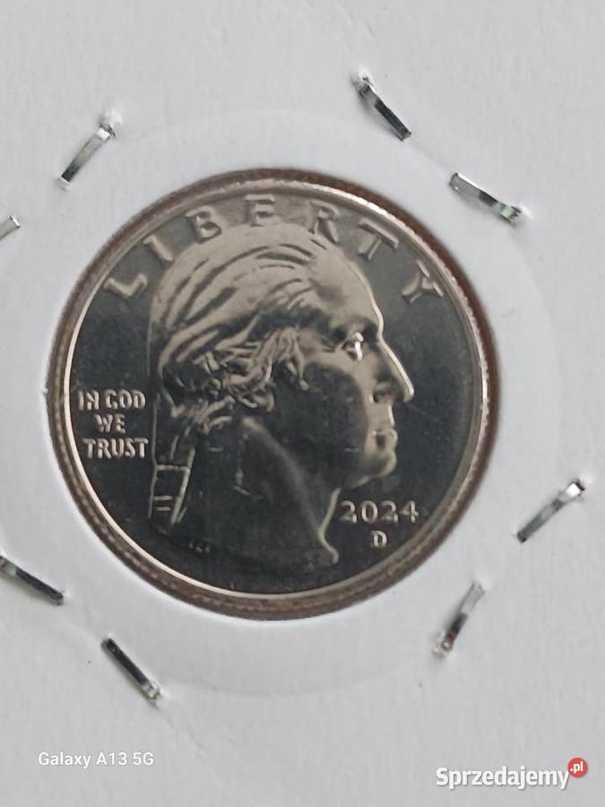 25 Centów USA 2024 r Zitkala Sa men D UNC