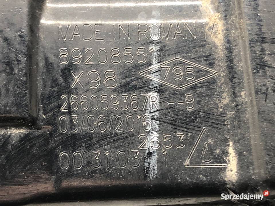 LAMPA LED DRL LEWA RENAULT CLIO IV 266059367R sprzedam