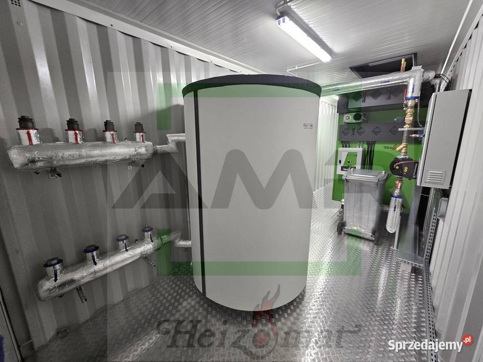 Kotłownia kontenerowa Heizomat NOWY KOCIOŁ na sprzedam