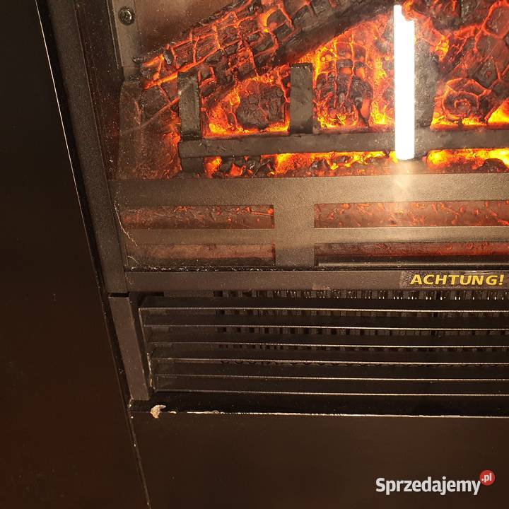 Kominek elektryczny Klarstein czarny 1800 W Kominki elektryczne Częstochowa