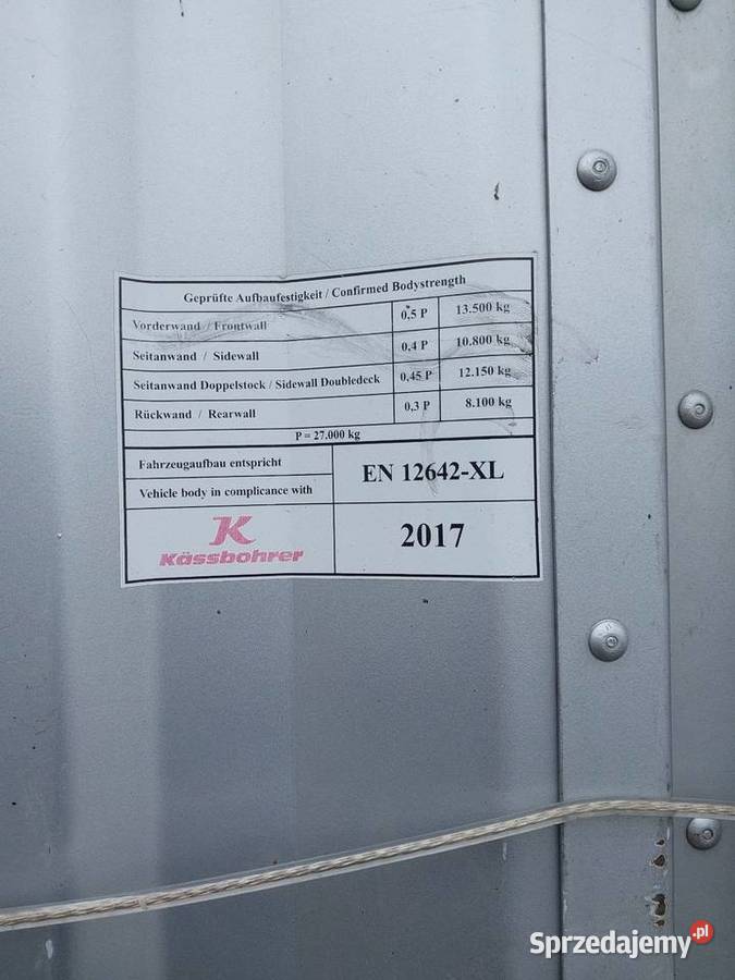 Naczepa KAESSBOHRER Białystok