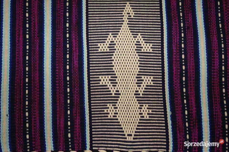 Bieżnik egzotyczny ręcznie tkany mazowieckie Podkowa Leśna