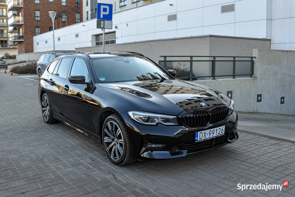 BMW Seria 3 20d 190 Automat 2020 r 100 Skóry