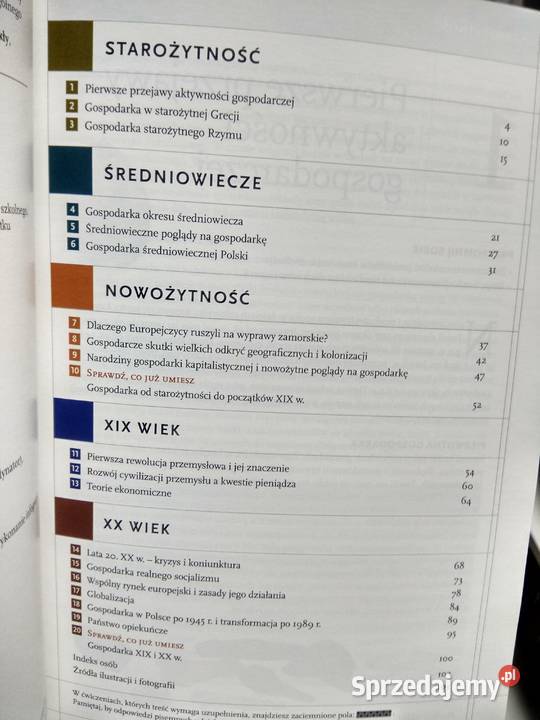 Historia i społeczeństwo gospodarka WSiP Warszawa