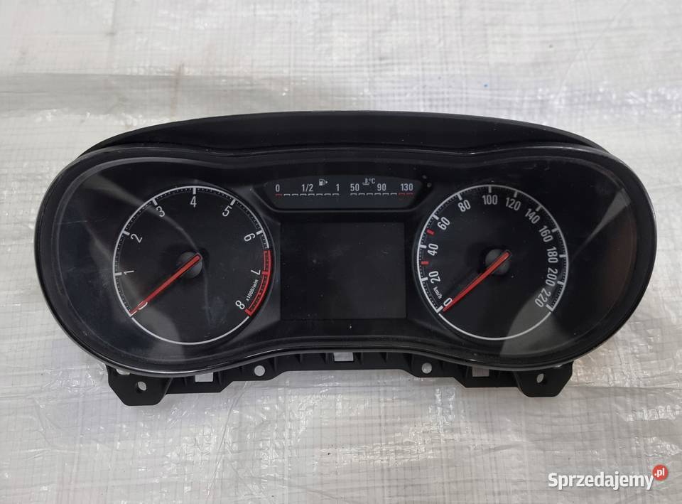 OPEL CORSA E EUROPA LICZNIK ZEGARY 13499775 osobowe