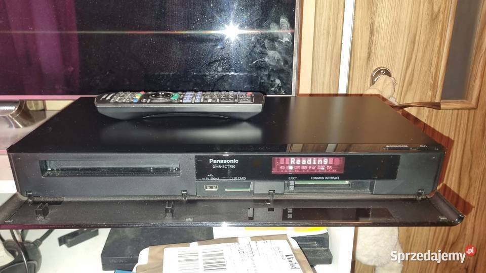 Nagrywarka Bluray DVD Panasonic DMRBCT750 USB DVD i Blu-ray