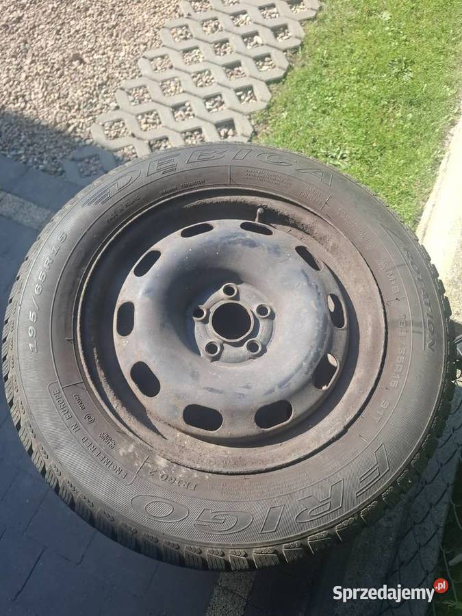Sprzedam opony zimowe z felgami 1956515 15cale Koło
