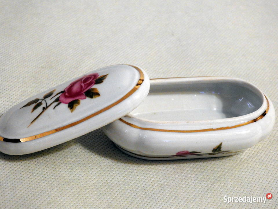 Porcelana Włocławek pojemniczek na chrzan Inowrocław
