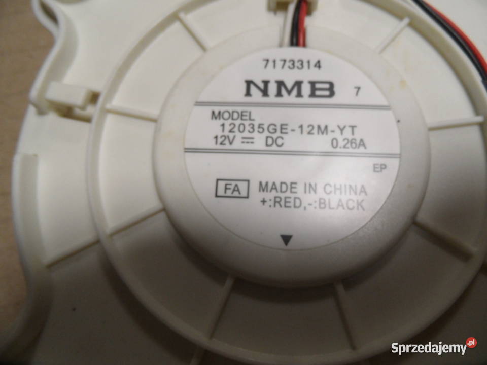 wntylator lodowki samsung 12535GE12MYT
