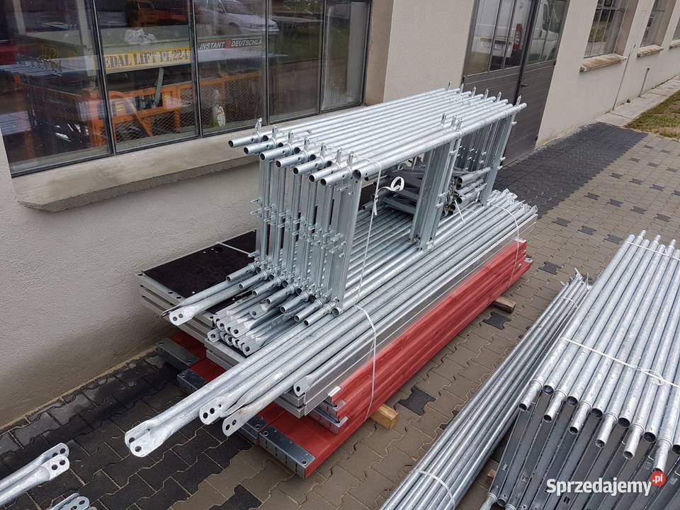 Rusztowanie elewacyjne 9x6m Podesty drewniane 3m Stare Siołkowice