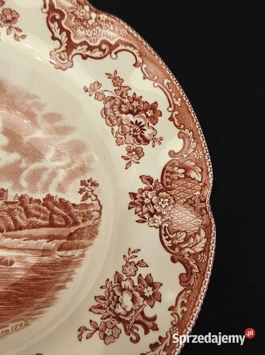 Talerz obiadowy głęboki angielski Johnson Bros