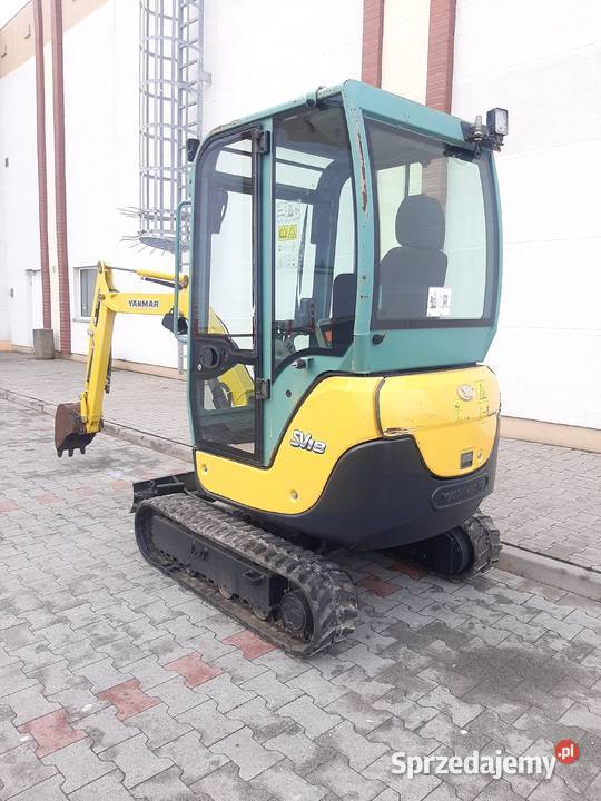 YANMAR SV18 2015r 3800 mth GWARANCJA możliwy Gniezno