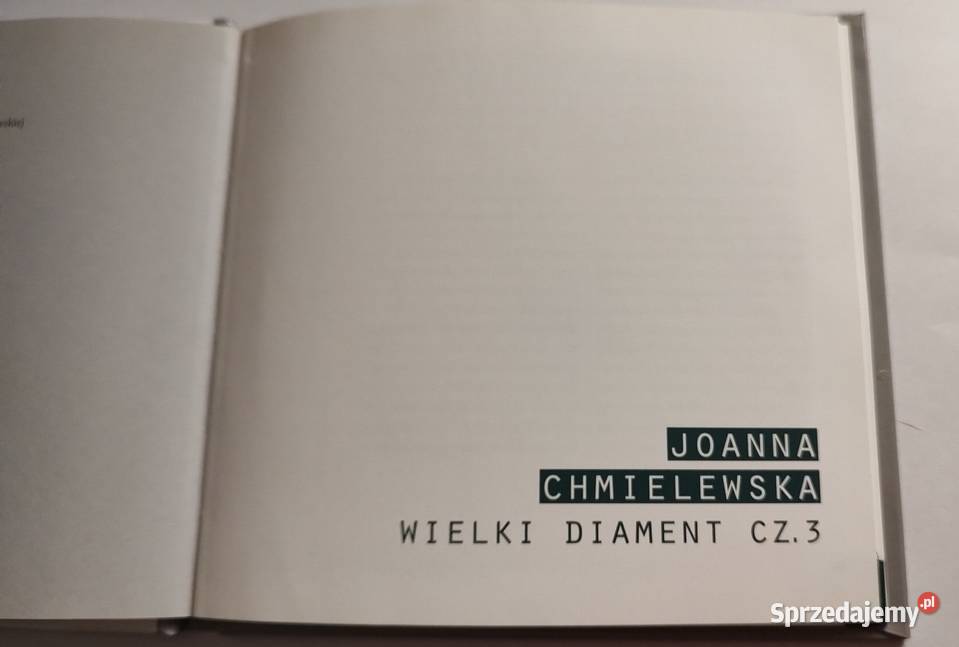 Joanna Chmielewska Przeklęta bariera Wielki Pozostałe śląskie Katowice