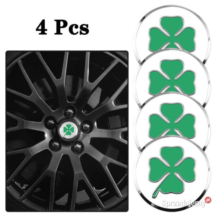 4 naklejki aluminiowe na alufelgi logo emblemat osobowe warmińsko-mazurskie Olsztyn