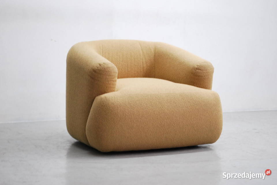 SBO Fotel Sofia jasno brązowy tkanina wielkopolskie Poznań