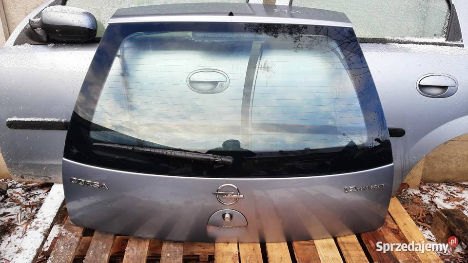drzwi lewe Opel Corsa C 5drzwi klapa i inne lak osobowe dolnośląskie