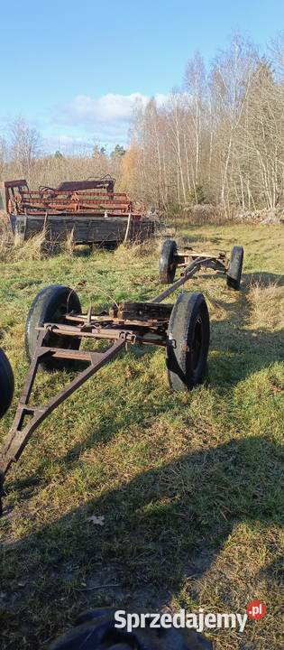 Wóz skręty leśny Przyczepy rolnicze Zawory