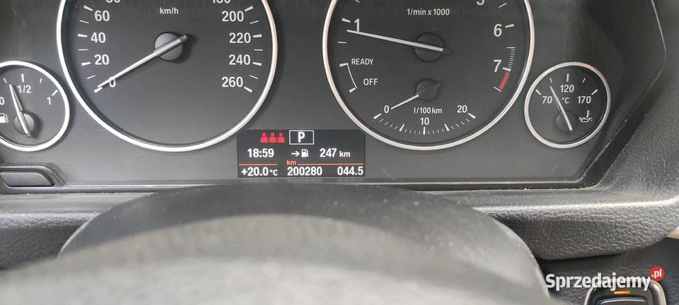 BMW F30 320i 2012 20 Benzyna Liquidblue hak 184KM Lublin